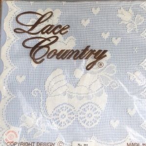 🌿2 NWOT Vintage Lace Teddy Bear Pannels🌿